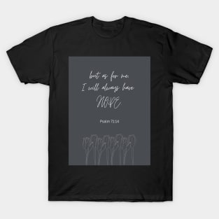 I will always have HOPE | Bible verse T-Shirt